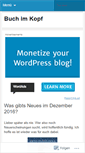 Mobile Screenshot of buchimkopf.wordpress.com