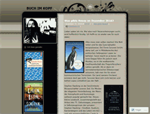 Tablet Screenshot of buchimkopf.wordpress.com