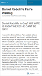 Mobile Screenshot of danieljacobradcliffe.wordpress.com