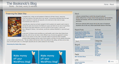 Desktop Screenshot of booksnob.wordpress.com