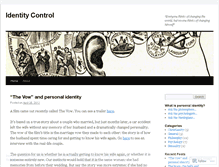 Tablet Screenshot of idcontrol.wordpress.com