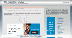 Desktop Screenshot of disturbedbuddha.wordpress.com