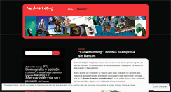 Desktop Screenshot of hardmarketing.wordpress.com