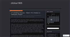 Desktop Screenshot of cfcblue1905.wordpress.com