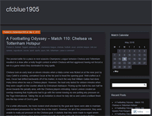 Tablet Screenshot of cfcblue1905.wordpress.com