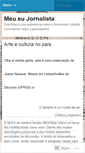 Mobile Screenshot of meueujornalista.wordpress.com