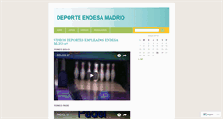 Desktop Screenshot of deporteendesamadrid.wordpress.com