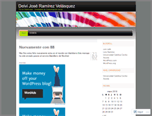 Tablet Screenshot of deiviram.wordpress.com