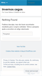 Mobile Screenshot of invernoscegos.wordpress.com
