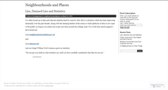 Desktop Screenshot of neighbourhoodsandplaces.wordpress.com