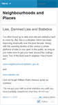 Mobile Screenshot of neighbourhoodsandplaces.wordpress.com