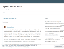 Tablet Screenshot of krvignesh.wordpress.com