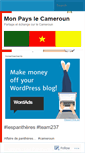 Mobile Screenshot of camerounmonpays.wordpress.com
