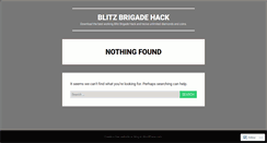 Desktop Screenshot of blitzbrigadehackxz.wordpress.com