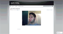 Desktop Screenshot of ajay87.wordpress.com