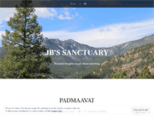 Tablet Screenshot of jbsanctuary.wordpress.com