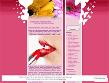 Tablet Screenshot of paulinhascandelai.wordpress.com