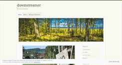 Desktop Screenshot of downstreamer.wordpress.com