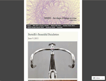 Tablet Screenshot of desiremeetsdesign.wordpress.com