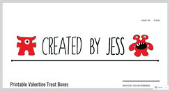 Desktop Screenshot of createdbyjess.wordpress.com