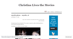 Desktop Screenshot of livethemovies.wordpress.com