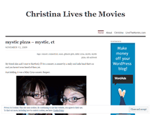 Tablet Screenshot of livethemovies.wordpress.com