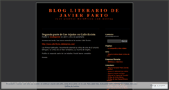 Desktop Screenshot of javierfarto.wordpress.com