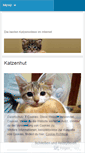 Mobile Screenshot of katzenvideos.wordpress.com