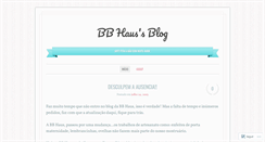 Desktop Screenshot of bbhaus.wordpress.com