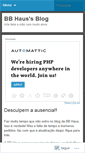 Mobile Screenshot of bbhaus.wordpress.com
