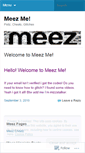 Mobile Screenshot of meezmeezesme.wordpress.com