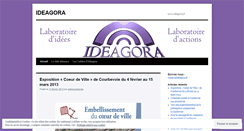 Desktop Screenshot of ideagora92.wordpress.com