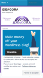 Mobile Screenshot of ideagora92.wordpress.com