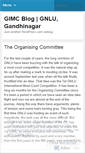 Mobile Screenshot of gimcblog.wordpress.com