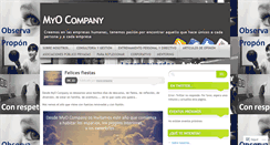 Desktop Screenshot of myocompany.wordpress.com