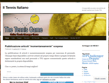 Tablet Screenshot of iltennisitaliano.wordpress.com