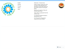 Tablet Screenshot of climatespace2013.wordpress.com
