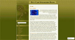 Desktop Screenshot of bcspeakers.wordpress.com