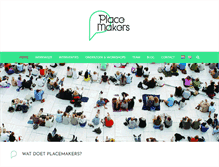 Tablet Screenshot of placemakers.wordpress.com