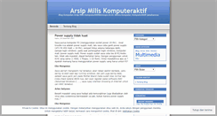 Desktop Screenshot of komputeraktif.wordpress.com