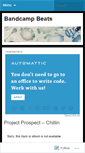 Mobile Screenshot of bandcampbeats.wordpress.com