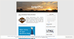 Desktop Screenshot of gadgetplus.wordpress.com