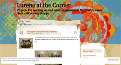 Desktop Screenshot of lureneatthecorner.wordpress.com