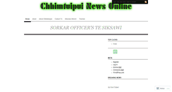 Desktop Screenshot of chhimtuipui.wordpress.com