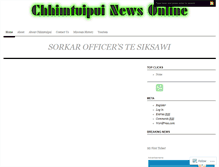 Tablet Screenshot of chhimtuipui.wordpress.com