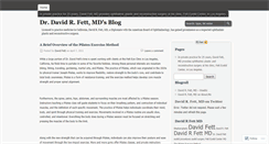 Desktop Screenshot of davidfett.wordpress.com