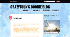 Desktop Screenshot of cookiecrazyfuun.wordpress.com