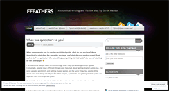 Desktop Screenshot of ffeathers.wordpress.com