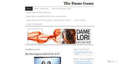Desktop Screenshot of damelori.wordpress.com
