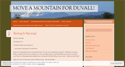 Desktop Screenshot of moveamountainforduvall.wordpress.com